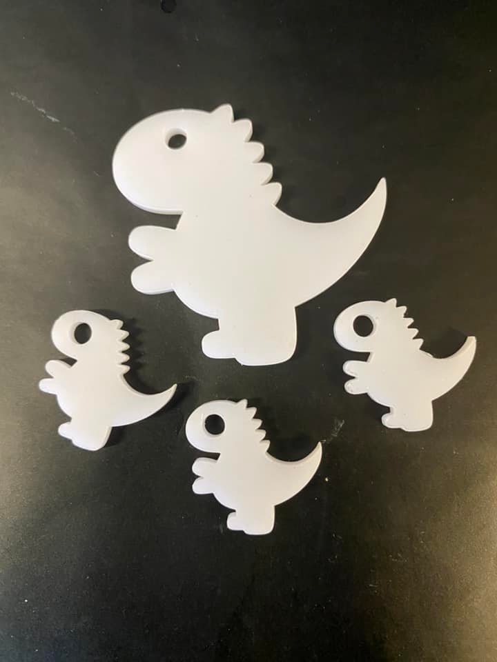Dinosaur Keyring (Pack of 10)