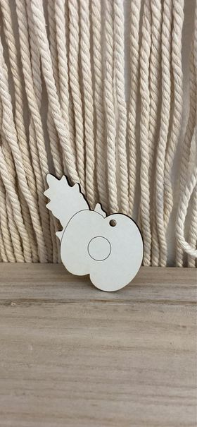 MDF Poppy (pack of 10 with or without leaf)