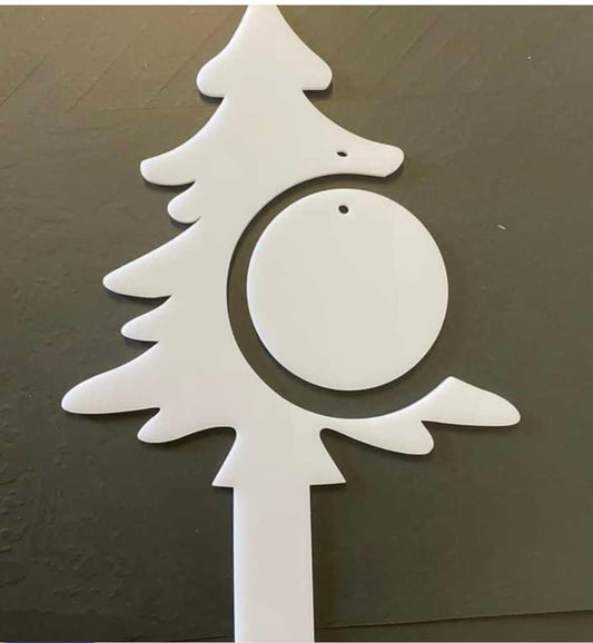 Christmas Tree Grave Marker