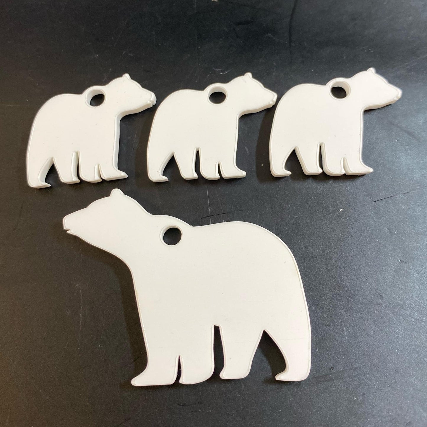 Bear Keyrings (Pack of 10)