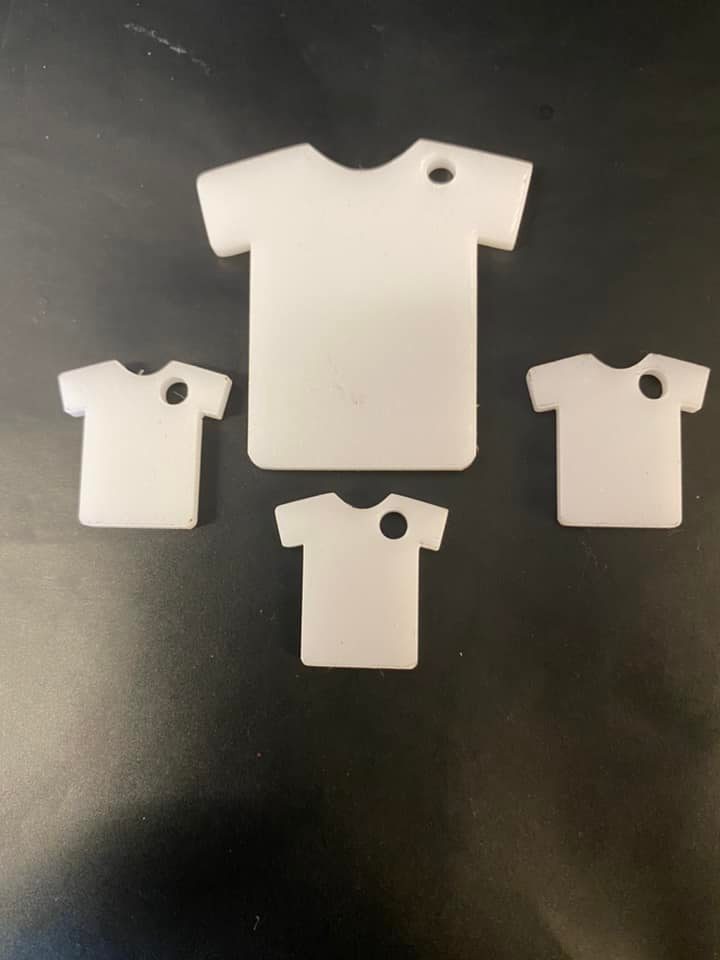 T-Shirt Keyrings (Pack of 10)