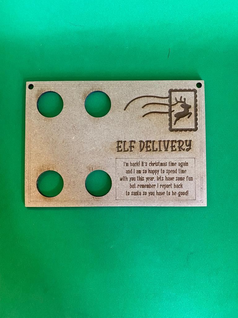 Elf Delivery Letter (Engraved)